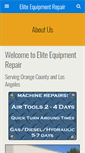 Mobile Screenshot of eliteequipmentinc.com
